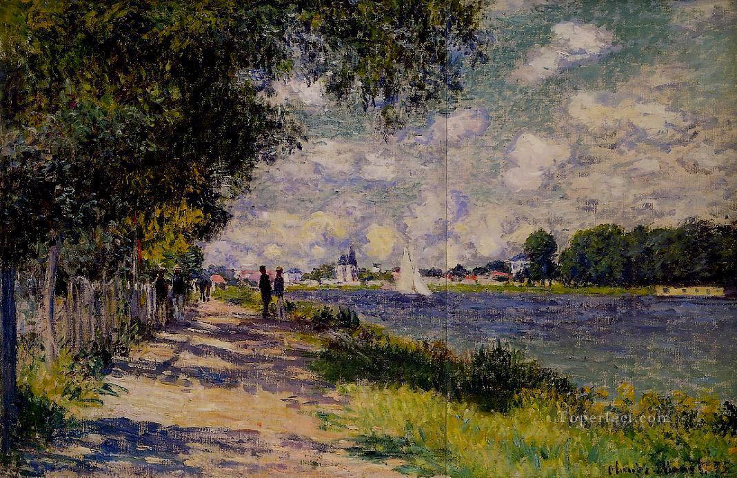 El Sena en Argenteuil Claude Monet Pintura al óleo